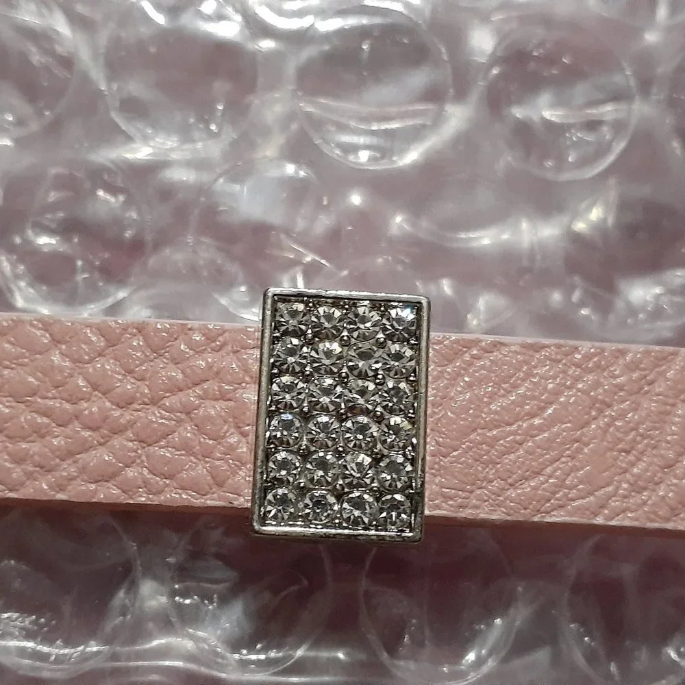Pink Plunder Rhinestone Bracelet - Picture 2 of 9